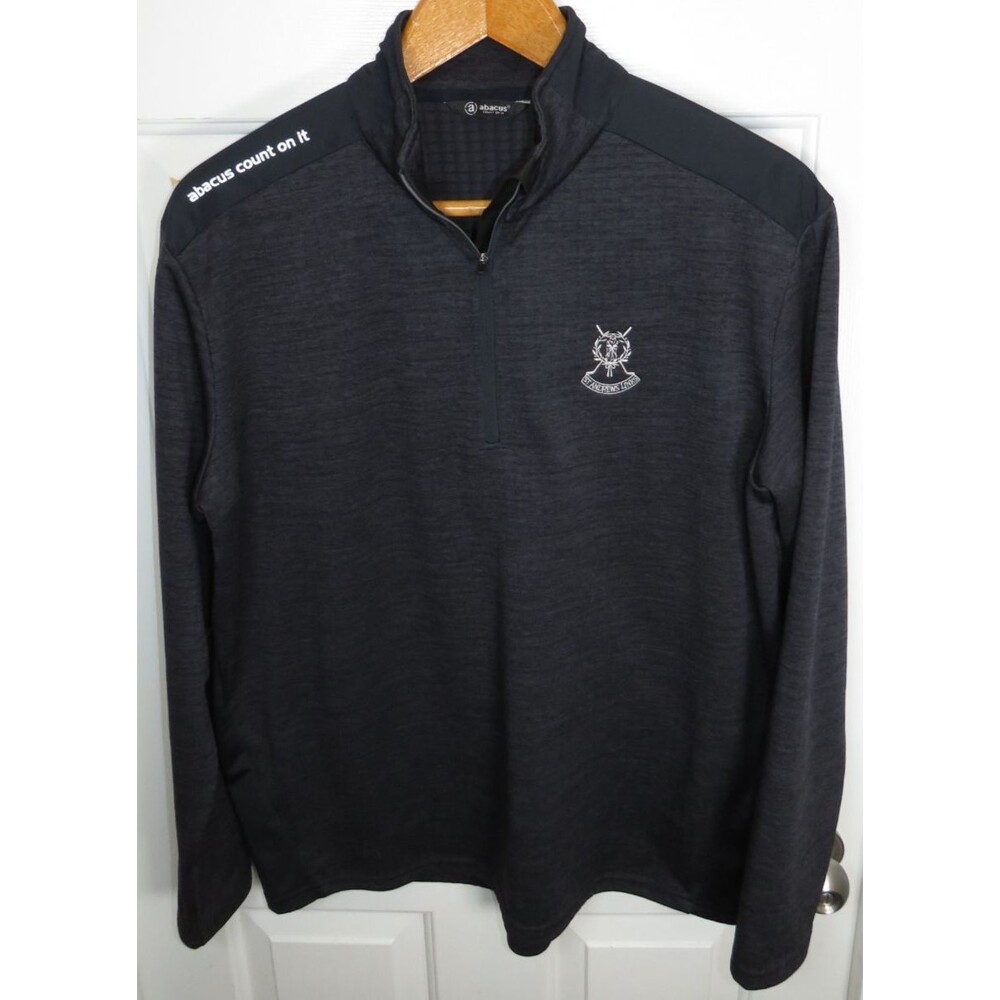Abacus Sunningdale 1/2 Zip Performance Pullover St. Andrews Links Size LG
